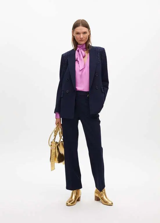 Bolsito asa trenzada efecto piel